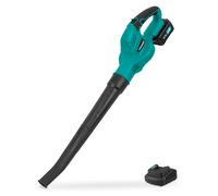 VONROC Souffleur de Feuilles sans Fil 20V | Vitesse 180 km/h | Léger, Ergonomique et Puissant | Batterie 4.0Ah + Chargeur Inclus | Idéal Jardin, Terrasse, Extérieur