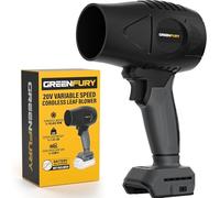 Souffleur de feuilles sans fil compatible avec batterie Dewalt 20 V Max | Souffleur portatif léger de 430 pi³/min et 125 km/h, idéal pour les débris de terrasse, les feuilles et le déneigement