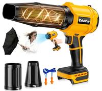 Souffleur de feuilles sans fil compatible avec Dewalt 20 V Max, moteur