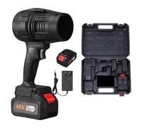 Souffleur De Feuilles sans Fil Électrique - Dépoussiéreur soufflant Neige | Souffleur Variable Portable avec Batterie Et Chargeur pour Pelouse Terrasse Jardin Camping
