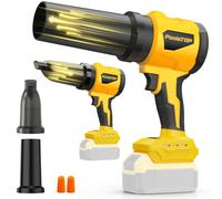 Souffleur de feuilles sans fil pour batterie Dewalt 20 V Max, souffleur portatif 2 en 1 et aspirateur pour l'entretien de la pelouse/feuilles/poussière, sans balais 700 CFM, 170 km/h, alimenté par