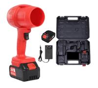 Souffleur de feuilles sans fil, turbo, 22 x 14,5 cm, nettoyeur à vitesse variable, batterie rechargeable, design léger et portable, idéal pour pelouse, terrasse, voiture, jardin, camping