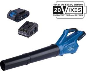 Souffleur de Feuilles SCHEPPACH C-BL700-X, 20V IXES, Sans Fil, 155 km/h, Batterie 2Ah + Chargeur