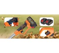 Souffleur de feuilles - Souffleur de feuilles électrique - 220 V - Orange