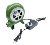 Souffleur De Forge Électrique 12V | Pompe À Air Centrifuge Portable avec Ventilateur Puissant | Souffleur Multifonction Robuste pour Forge, Barbecue, Cheminée, Usage Intérieur Et Extérieur