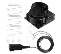 Souffleur de gonflage - Petite pompe portable - Accessoire de fête | Ventilateur de Noël pour Halloween, vacances, extérieur, cour, pelouse, jouet décoratif, château rebondissant, piscine