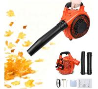 Souffleur de jardin à essence sans fil 26 cc | Souffler les feuilles, les copeaux de bois, la poussière, la neige, les débris de jardin