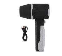 Souffleur de poussière électrique - Moteur Brushless 64mm, 180000 tr/min, batterie 8000mAh, charge rapide type-C - 1400g de poussée - Pour voiture & clavier