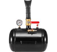 Souffleur de talon de pneu - Réservoir d'air comprimé 18,9 L - Pression de service 6-8 bar - Avec déclencheur à air - Pour voiture/SUV/Pickup/Tracteur/Camping-car - Noir