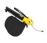 Souffleur électrique 3000 W, 220 V, 6 vitesses, 270 km/h, sac collecteur de 35 l, mode soufflage et vide 2 en 1, souffleur de jardin, souffleur pour feuilles, poussière