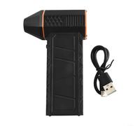 Souffleur électrique sans fil 130 000 tr/min - Aspirateur de jardin portable et broyeur pour séchoir de voiture, nettoyeur de clavier, élimination des débris de terrasse avec batterie de 3000 mAh