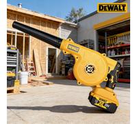 Souffleur électrique sans fil Dewalt, sans balais, puissant, à vitesse réglable, portable, pour souffler les feuilles, la poussière et la neige UK plug only tool