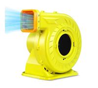 Souffleur gonflable de 1,5 CV pour grands objets gonflables, 1100 W Puissant ventilateur commercial portable pour grand château gonflable, toboggan d'eau