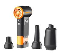 Souffleur Industriel sans Fil 8 000 mAh Haute, with Battery | Souffleur d ' air portable à 3 vitesses pour le refroidissement des équipements de garage d ' atelier