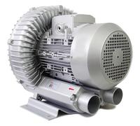 Souffleur régénératif monophasé 120 W-1100 W, souffleur à turbine à 2980 tr/min, volume d'air maximum de 210 m³/h avec filtre à poussière, boîtier en aluminium, double usage soufflage et aspiration