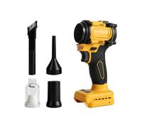 Souffleur sans Fil pour Dewalt 18/20 V, aspirateur à Main 2 en 1 sans balais 20 000 TR/Min avec Vitesse réglable et Buses pour Voiture, Atelier (sans Batterie)