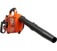 Souffleur thermique, 750W, 25,4cc, 2 temps. Souffleur à feuilles avec harnais, équipé d'un réservoir de 1,2L. Idéal pour le nettoyage des rues, le déneigement urbain et l'enlèvement des feuilles