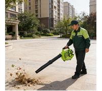 Souffleur thermique a main 2 temps portable pour feuilles et debris moteur puissant et leger pour entretien jardin facile