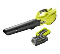 Souffleur Turbo Jet 36V RYOBI - Soufflerie 193 km/h - Batterie 4,0Ah - Chargeur - RY36BLB-140