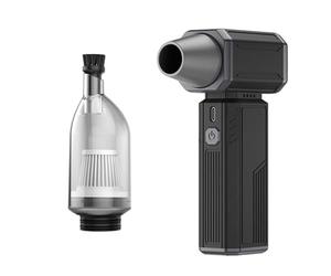 Souffleur Ventilateur à jet turbo 130 000 tr/min, vitesse du vent 52 m/s, moteur sans balais, ventilateur de conduit portatif, souffleur d'air électrique turbo cyclonique haute performance