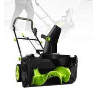 Souffleuse à Neige éLectrique Sans Fil 40v,Souffleuse à Neige 3500w | Largeur De 50cm, Distance De Projection De 7,6 M, LumièRes Led Et Goulotte RéGlable Pour La Maison Et Le Travail.