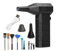 Souffleuse à neige pour feuilles, outil électrique, boîtier en ABS de 5,63 x 3,66 x 1,54 pouces, batterie de 4000 mAh 7,4 V, vitesse de 230 W, 52 m/s, pour pelouse, cour, Gi