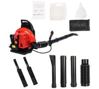 Souffleuse à neige - Souffleur à dos thermique - EB650 - 63CC - 665CFM - 2 temps - 6800r/min - ROUGE - 180*50*45cm