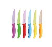 Soul Kitchen Assortiment de 6 Couteaux à Viande Multicolore