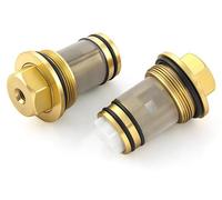 Soupape anti-retour de 1/2 pouce, en laiton, lot de 2, pour robinetteries thermostatiques