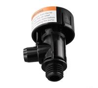 Soupape de décharge d'air pour filtre de piscine manomètre de rechange compatible avec pentair pour Clean Clear pour fns pour quad DE 2000 4000 Series Composant en PVC noir