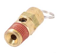 Soupape de décharge de pression pour réservoirs de compresseur d'air avec filetage mâle 1/4 NPT et conformité pour un fonctionnement de 125 PSI (250 psi)