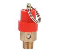 Soupape de décharge de pression, soupape de sécurité à ressort, 3 pièces 8KG en laiton compresseur d'air sécurité régulateur de soupape de décharge(G1 / 4 pouces) Soupape Compresseur Air