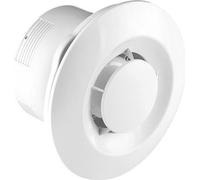 Soupape de plafond pour air évacué, Ø 100, 125, 150 mm, Sateo WXS Timer 100, relais de temporisation en T - durée de temporisation réglable de env.