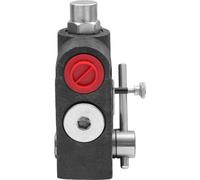 Soupape de régulation hydraulique 3/4" NPT - Débit réglable de 0 à 30 GPM - En fonte - Pour tracteur et fendeuse à bois