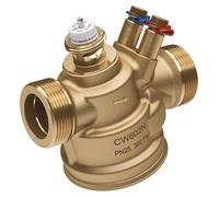 Soupape de régulation indépendante de la pression, DN32, 360–3600 l/h, raccordement G 1 1/2", avec raccords de mesure, PN25, 1 pièce.