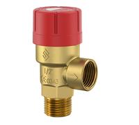 Soupape de sécurité Flamco Prescor 1/2" M x 1/2", 3 bar (27675)