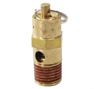 Soupape Décharge Compresseur 1/4" NPT 150 PSI | Laiton massif, ressort , limite 150 PSI, filetage 1/4" NPT, usage compresseur air