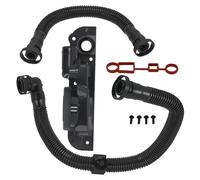 Soupape PCV avec tuyau et joint - Système de purge du carter - Compatible avec Audi A3, A4, TT 2.0T FSI 2006-2008 - Remplace la référence 06F129101G