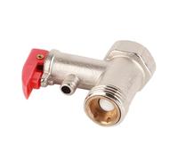Soupape Sécurité 0.9MPa G1/2" Chauffe-Eau Décharge Pression Protection Système Eau Chaude Sanitaire