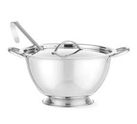 Soupière avec couvercle et louche, en acier inoxydable, 2,7 L - Hendi 434208