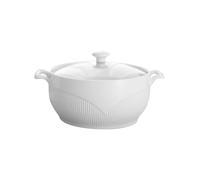 Soupière En Céramique Avec Couvercle En Verre, Porcelaine Servant La Soupe De La Soupière For La Décoration De La Cuisine De La Maison Du Restaurant, Jolie Soupière Plaquée En Céramique For La Soupe E