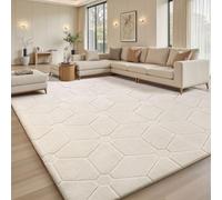 Sour Lemon Tapis 3D à Poils Longs pour Salon et Chambre à Coucher, Extra Large, Lavable en Machine, antidérapant et Moelleux, pour Chambre d'enfant, Chambre à Coucher, 200 x 290 cm, Gris