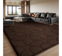 Sour Lemon Tapis Moelleux à Poils Longs pour Salon et Chambre à Coucher, Extra Large, Lavable en Machine, antidérapant, pour Salon, Chambre d'enfant, Chambre à Coucher - 610 x 764 cm, Gris