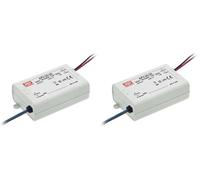Source d'alimentation LED 36 W 12 V 3 A ; MeanWell, APV-35-12 (Lot de 2)