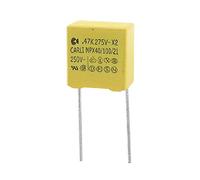 sourcing map 0.47uf 250 VAC 10% polypropylène Sécurité Condensateur X2 10 pcs
