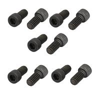 sourcing map 1/4"-20x1/2" acier allié Grade 12,9 Vis tête Hex 10pcs