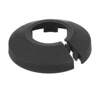 sourcing map 1 plaque d'étanchéité, 20 mm - Convient pour bride de tuyau fendu de 2 cm de diamètre extérieur - Plaque de protection en plastique PP (noir)