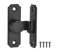 sourcing map 1 verrou de porte de grange de 45 mm, verrou de porte de grange rabattable à 90 degrés pour portes simples à charnière et coulissantes, loquet de sécurité coulissant en acier inoxydable