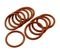 sourcing map 10 Pcs Joint torique industriel en silicone rondelle 26mm x 32mm x 3mm