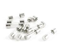 sourcing map 10 Pcs Rapide Fusion Type Verre Tube Fusibles 5x20mm 250V 80mA